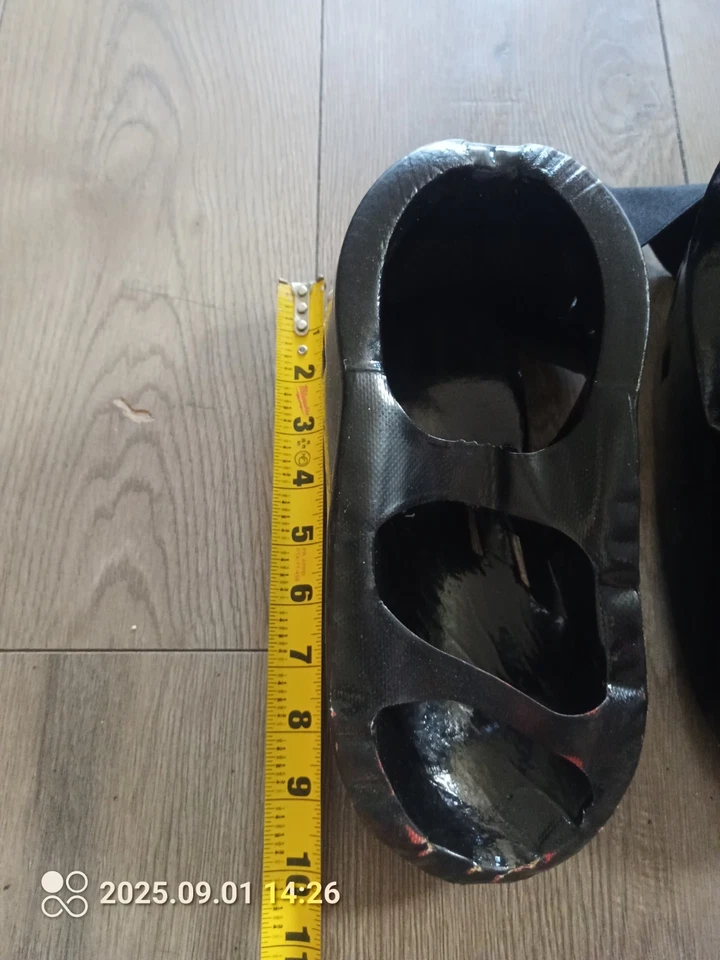 Artes Marciales Pie Kick Gear Guerrero Macho - Juvenil Talla Mediana-Grande 9" Largo Negro Foto 4 de 4