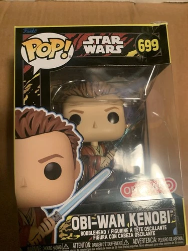 *Funko Pop! Star Wars Obi-Wan Kenobi #699 Bobblehead Target Exclusive Not MINT