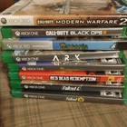 Xbox One & 360 Game Lot of 9, Including, Call of Duty, Fallout 4,76, Ark, Others