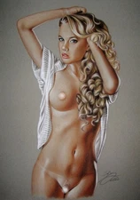 PRINT OF THE ORIGINAL *** PIN UP ART by SLY *** # 10603