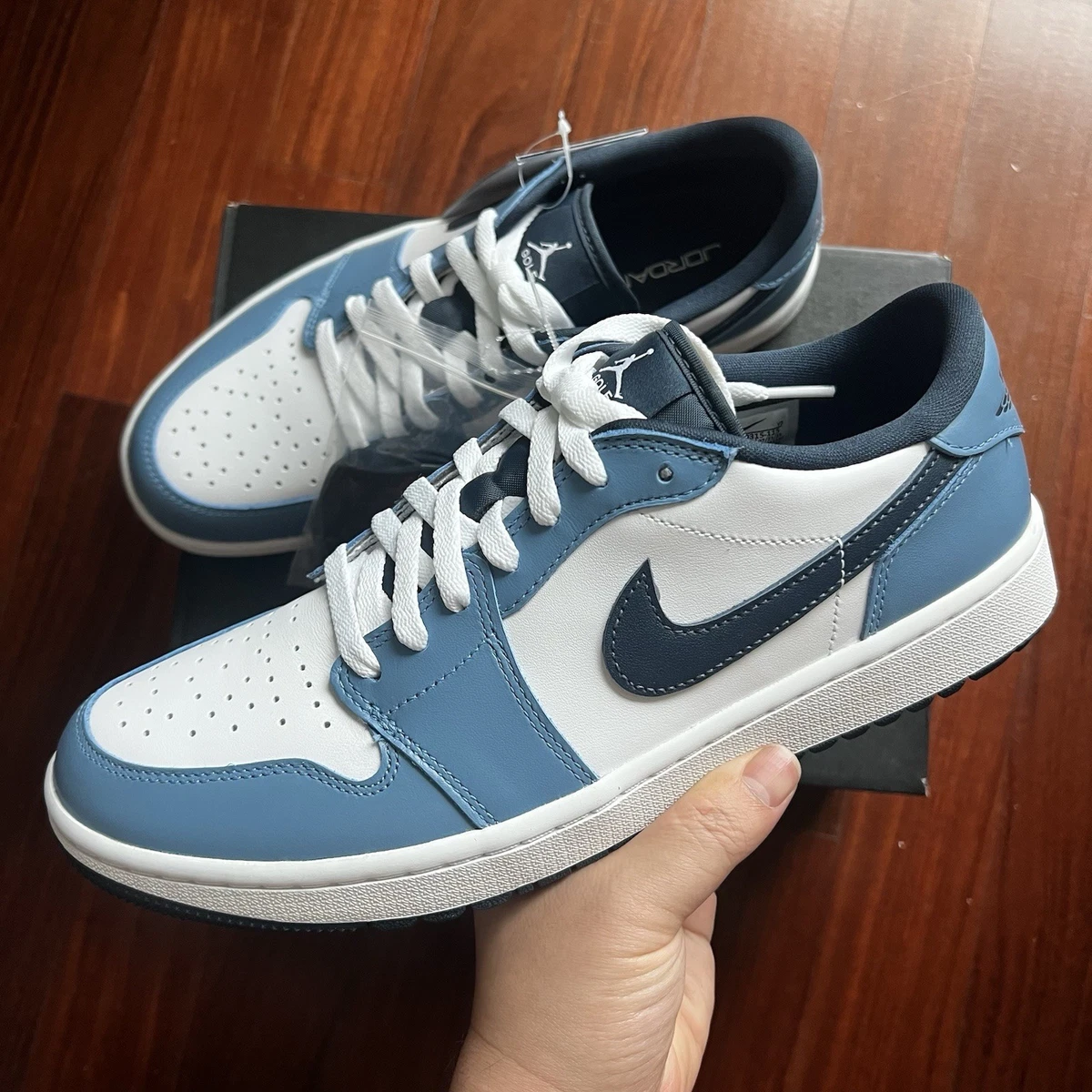 Jordan 1 Golf Low Aegean Storm for Sale | Authenticity Guaranteed