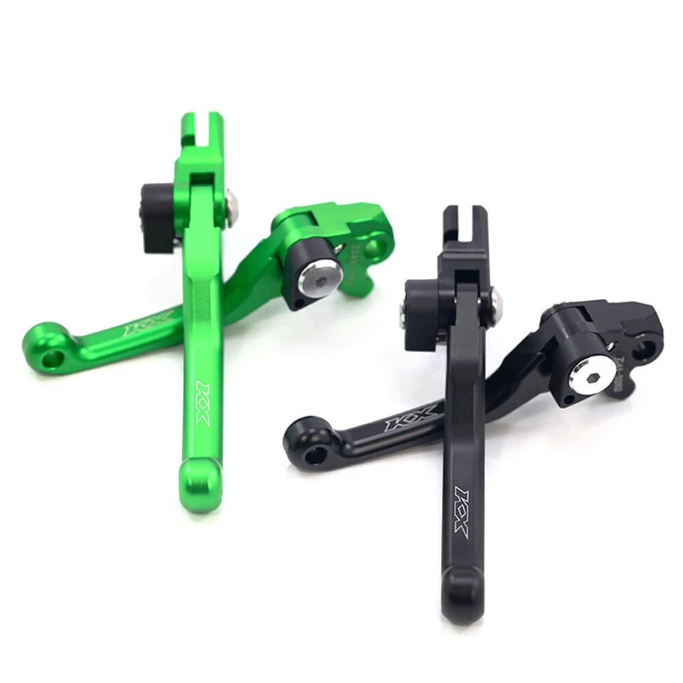 Palanca de embrague de freno pivote CNC para KAWASAKI KX250 KX250F KX450F KX 250 450 F 05-12 Foto 2 de 4