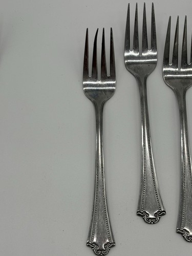 Vintage Rogers Lavalier Stainless Flatware Replacement Spoons Forks Korea Lot 16 - Picture 8 of 16