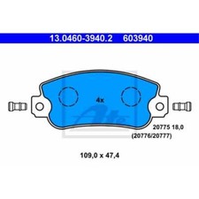 Plaquette de frein Seat RONDA
