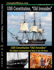 NAVY Old Ironsides USS Constitution Films War of 1812 Tall Ships-