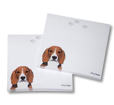 Beagle Sticky Notes Notepad - 100 Sheets