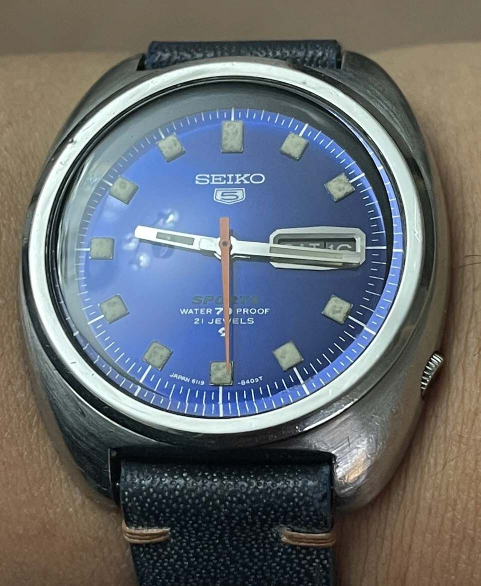 Seiko 5 deals 6119 vintage