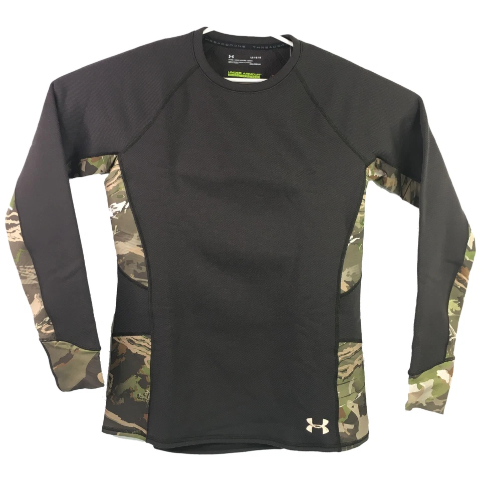 Under Armour Womens Extreme Season Top Base Size Large Brown NWT - Image 2 of 4