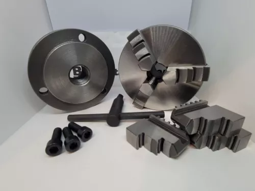 New Atlas / Craftsman  4" dia. 3-jaw chuck with 1"-10 spindle mount for 6" lathe