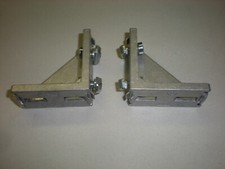 Lot of (2) Bosch Rexroth - 3842523541 Gussets - 30x60 - Aluminum - NOS - NNB