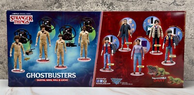 Stranger Things Ghostbusters 4体セットフィギュア Stranger Things Kids Ghostbusters Figure Set Hits Gamestop