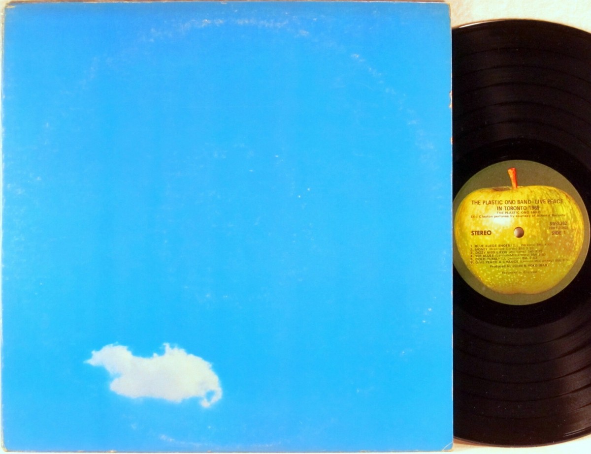 APPLE John Lennon Plastic Ono Band LIVE PEACE IN TORONTO