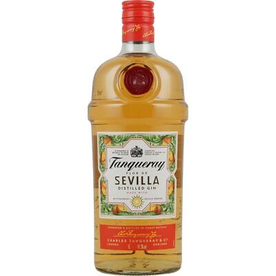 Tanqueray Flor de Sevilla Gin 1,0 Liter 41,3 % Vol
