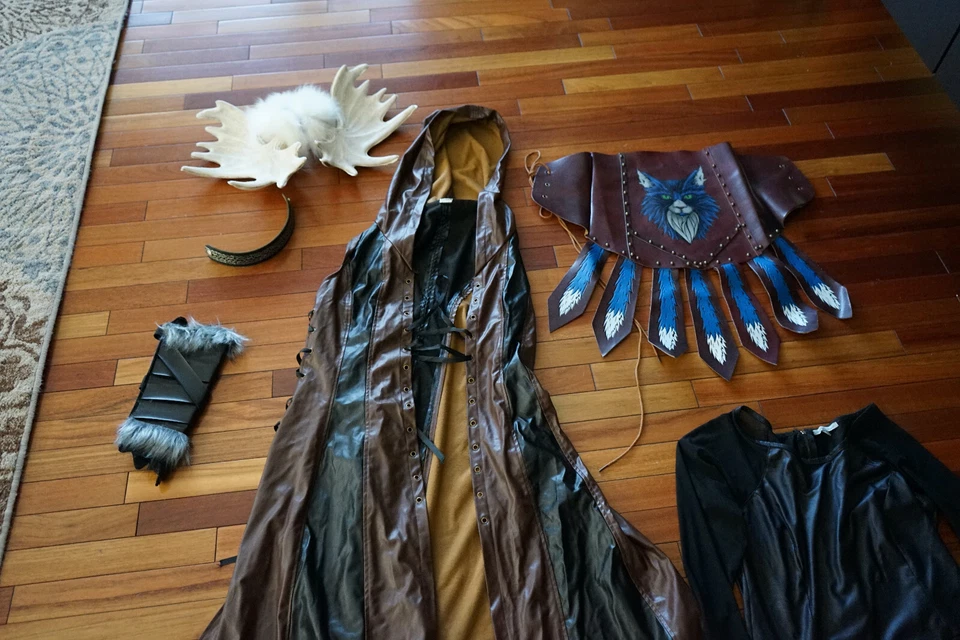 Mujeres Guerrero Vikingo Princesa Disfraz Cabecero Nórdico Halloween Talla L Foto 4 de 4