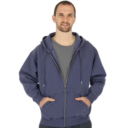 CottonMill 100% Cotton Hoodie Full Zip Sweatshirt - Made in Canada - Picture 14 of 19