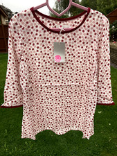 Boden Milkshake Scattered Stars Hi Lo tunic Top size 14  W0190  ..b60a