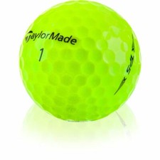 24 TaylorMade TP5 Yellow AAA 3A Used Golf Balls - FREE Shipping