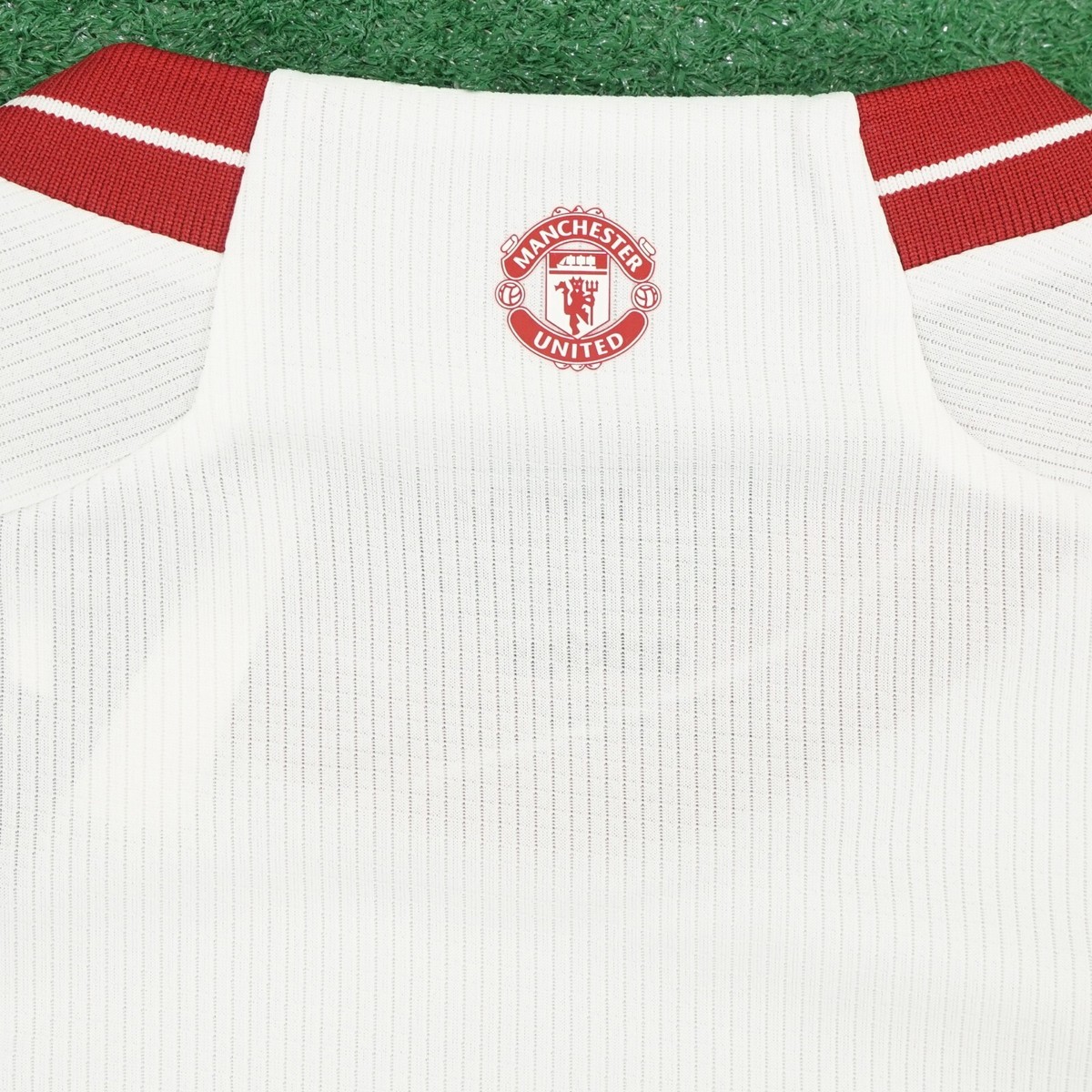 Manchester United Adidas 23/24 Cloud White Third Kids Youth
