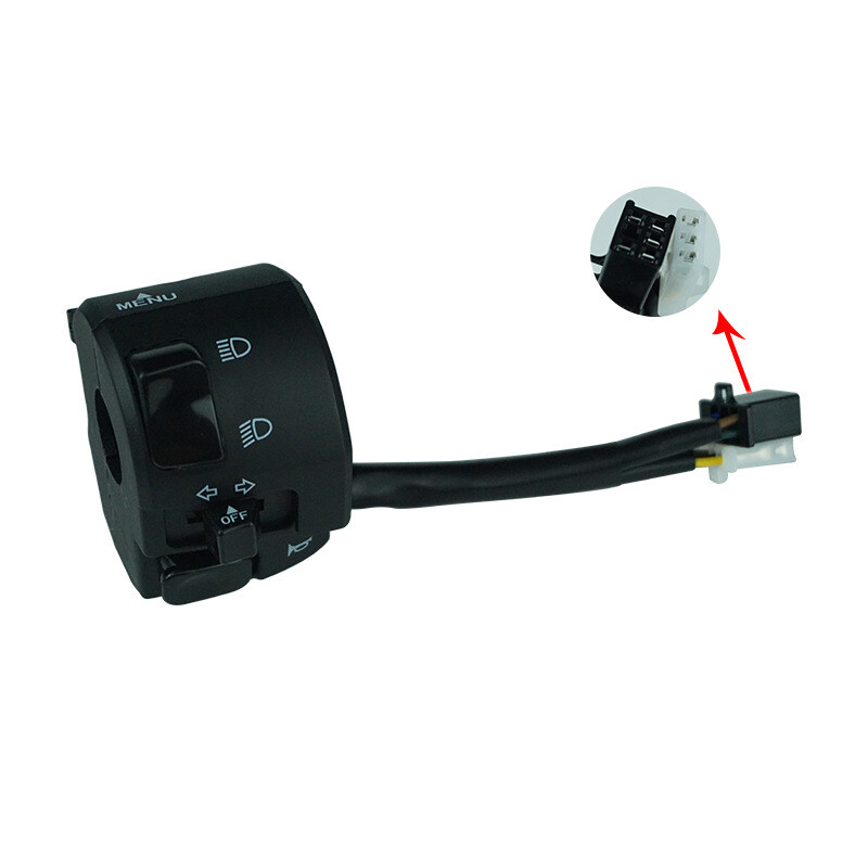 7/8" Motorcycle Bike Handlebar Control Switch Left & Right for Horn