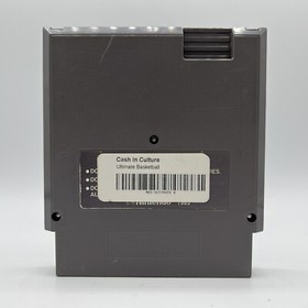 Nintendo NES Ultimate Basketball Authentic Tested & Working 1990 Sammy Games