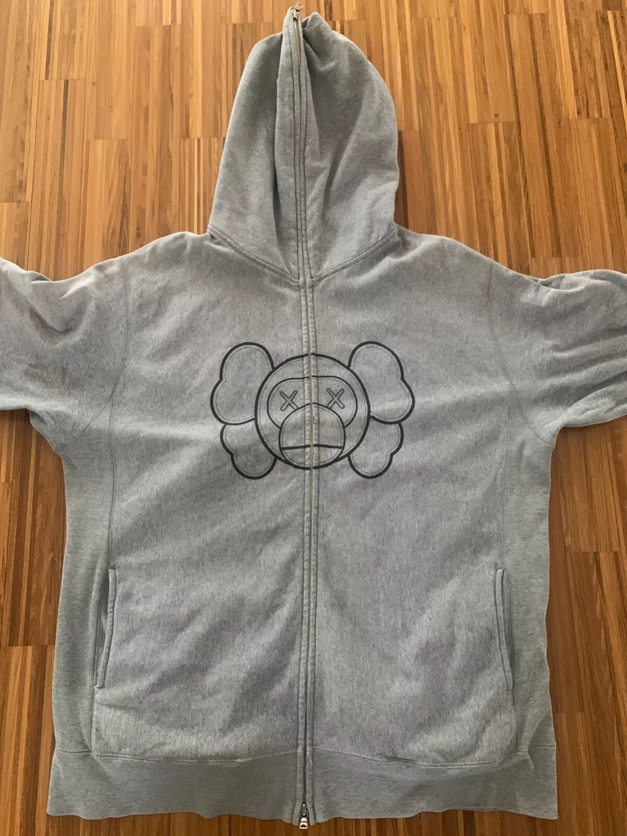 KAWS Bathing Ape Bape Hoodie XL Supreme Off White