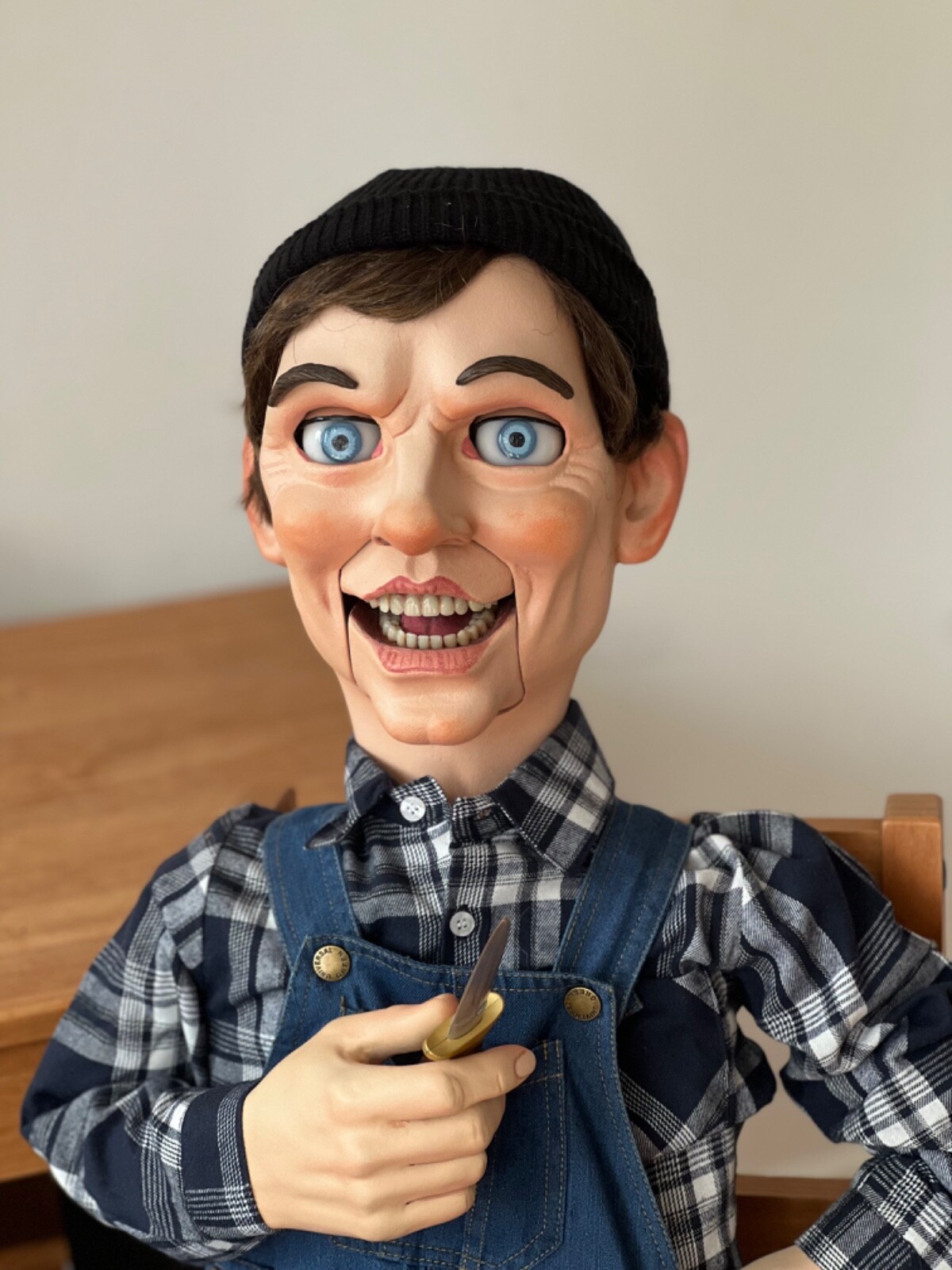 Fats from 1978 movie Magic professional ventriloquist dummy movie