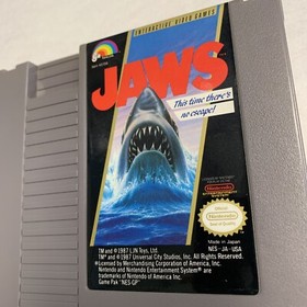 Jaws (Nintendo Entertainment System, 1987) LJN Toys NES Game Cartridge Only