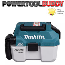 Makita DVC750LZ 18V LXT BL L Class Vacuum Cleaner Body Only Wet And Dry Nozzle