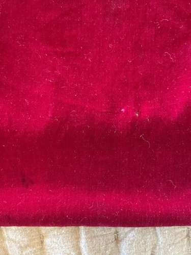 Vintage 40er 50er Jahre Burgunder Samt Cheongsam Frosch Seide bestickt Pinup Kleid S Japan - Bild 11 von 12