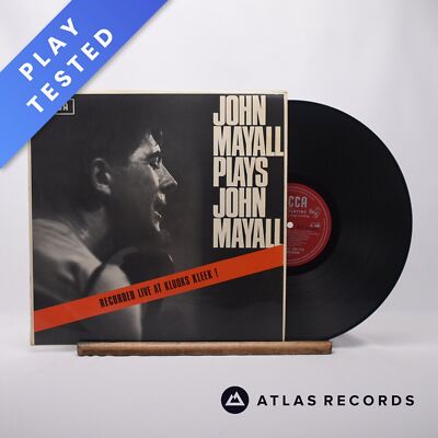 John Mayall John Mayall Plays John Mayall LP Album Vinyl Record - VG+/VG+