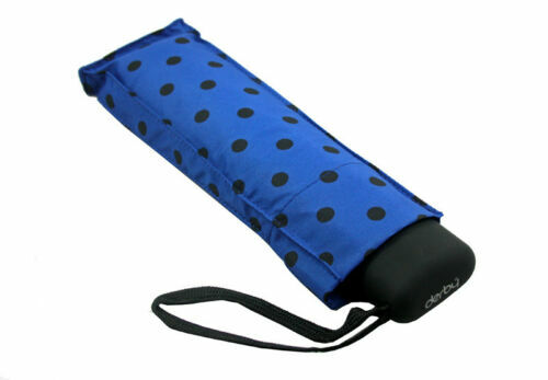 Doppler Damen Taschenschirm Fiber Micro Flat - Ultraflach Mit Auf-Zu-Automatik