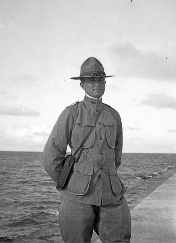 World War I Era Soldier Black and White Digital Images with Negatives (10) - Picture 2 of 10