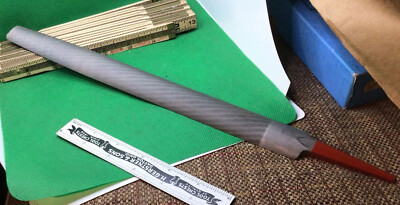 12  Half Round  hand file, Simonds, Nucut, 2nd Cut