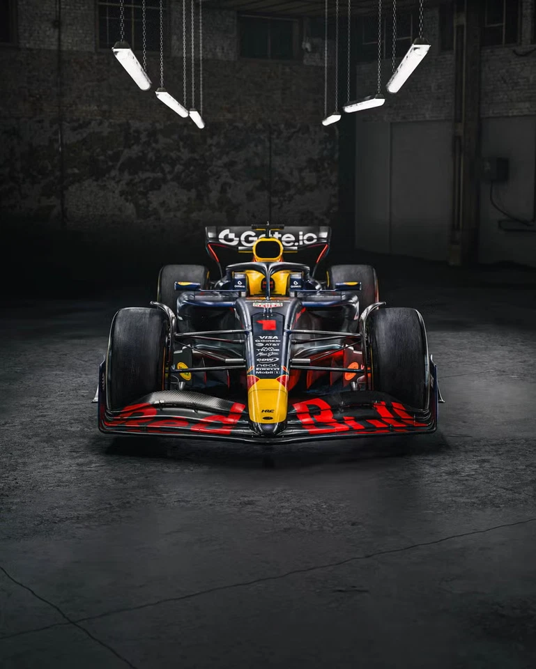Folha adesiva de vinil transparente Red Bull Oracle Racing F1 2025 RB21 carro de controle remoto escala 1/10 - Imagem 4 de 4