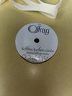 OFFRAY RIBBON  7/8” x 15’ & 8.5” White, & 2 Off White 5’ & 42” Ribbed (Lot Of 3) — photo 2