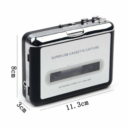 Kassetten Digitalisierer mit USB walkman Cassette to Digital MP3 Konverter PC