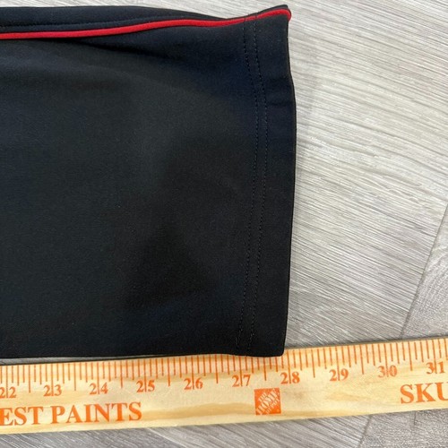 Jordan Boys’ XL (13-15) Black Track Pants Red Piping Embroidered Jumpman - Picture 3 of 9