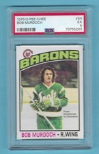 1976-77 OPC 54 Bob Murdoch Cleveland Barons! ROOKIE! PSA 5 EX! Undergraded??