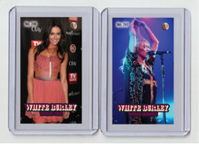 Tarjeta de tabaco Taylor Momsen rara MH White Burley #'d 2/3 no. 747