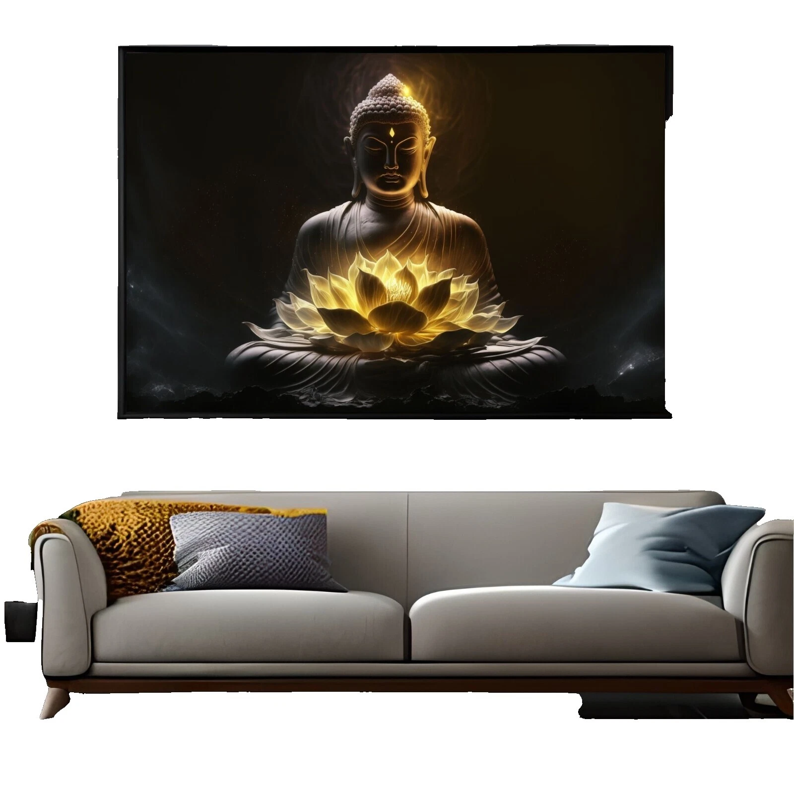 Decoración para el Hogar Arte Buda afiches y Grabados