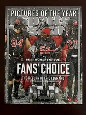 Eric LeGrand signed RUTGERS SCARLET KNIGHTS 8 X 10 photo
