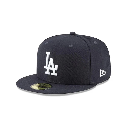 Authentic New Era MLB On-Field 59Fifty Fitted Cap Los Angeles Dodgers Navy/White