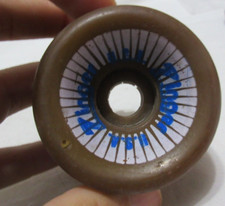 1 Replacement Brown Zinger Classic Vanguard Roller Skate Wheels Quad Speed OOP