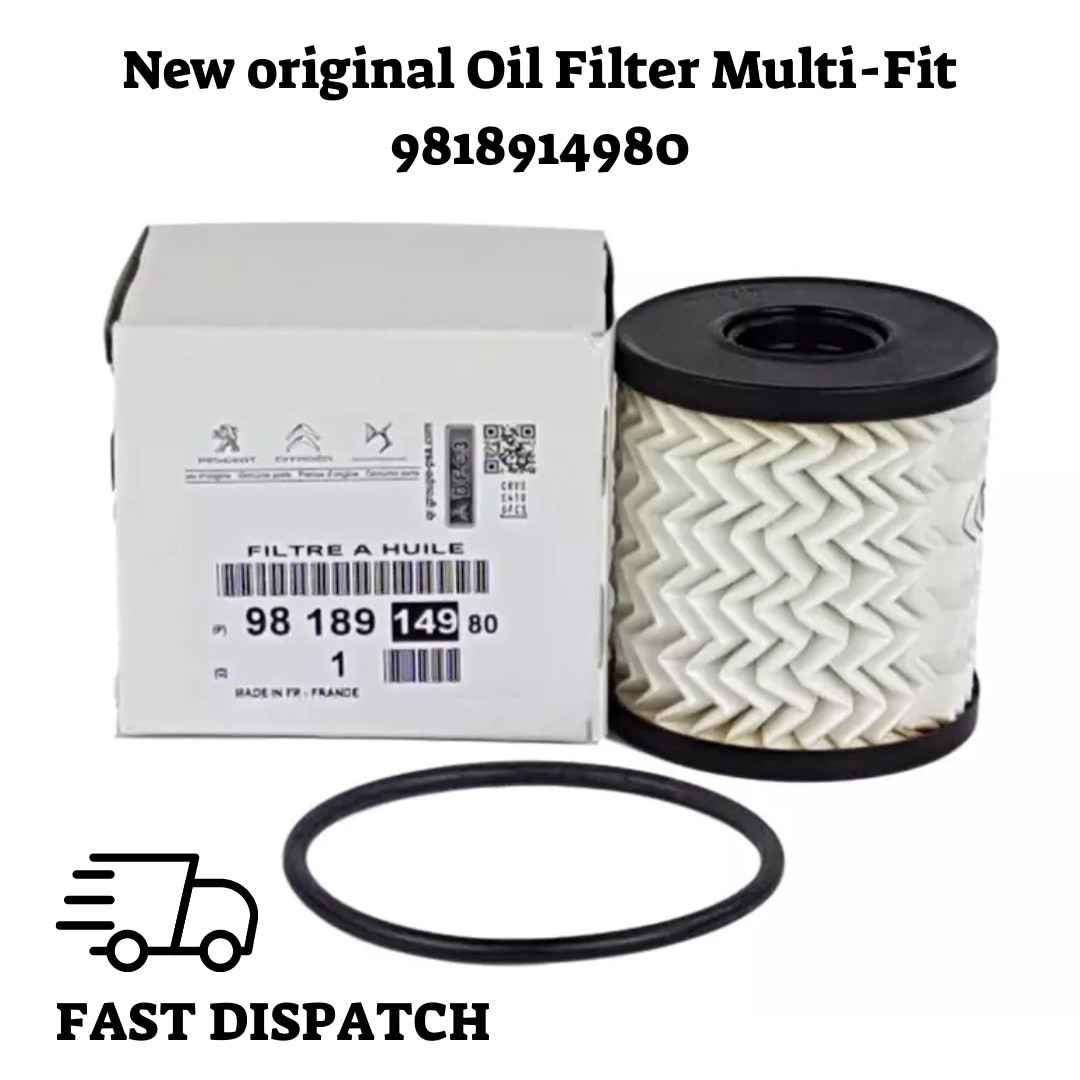 New Original PSA Multi fit Oil Filter 1109CK 1109AH 9818914980