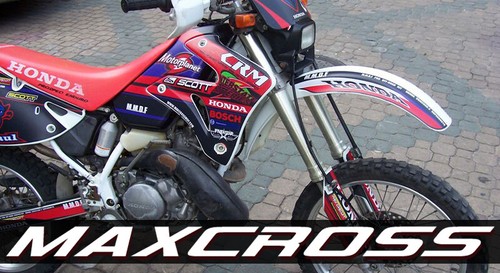 Maxcross Design Graphic kit Full Decal FOR HONDA 1994-1999 CRM250R CRM250AR - Picture 3 of 7