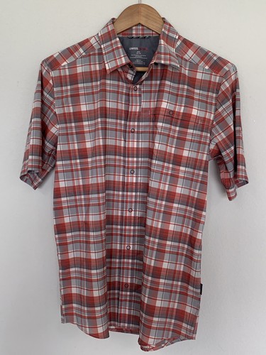 Swiss Tech Men's Short Sleeve Plaid 