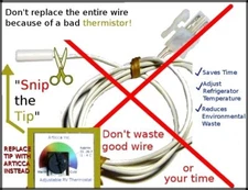 Dometic Thermistor 3851059042 RM3662/63 2852/62 3862/3
