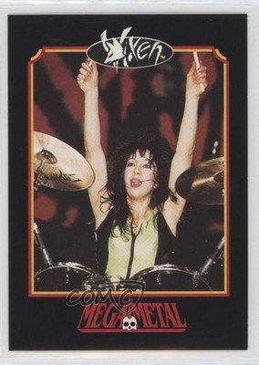 1991 Impel Mega Metal Roxy Petrucci Vixen #143 0w6