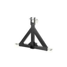 3 Point Linkage Tow Hitch - Compact Tractor Mounted Towing Cat 1 Triangle Pin
