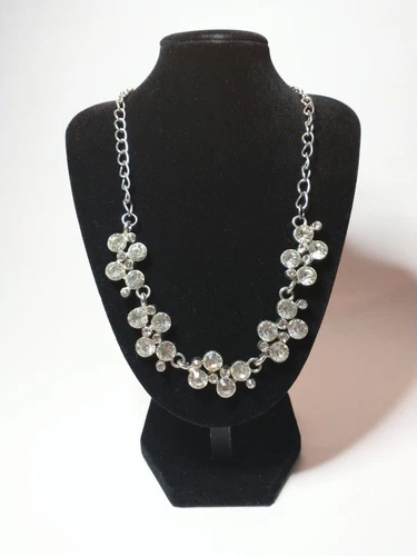 VETEMENTS Collana Paparazzi Gioielli Elegante Bling Strass Cristallo